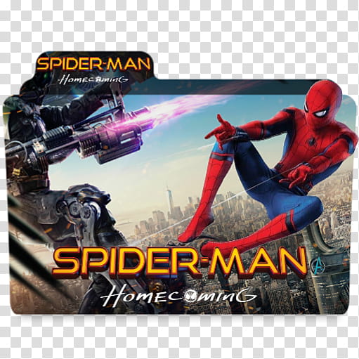 Spider Man Homecoming  Folder Icon , Spider-Man Homecoming () V transparent background PNG clipart