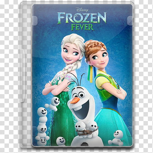 Movie Icon Mega , Frozen Fever, Disney Frozen Fever movie case transparent background PNG clipart