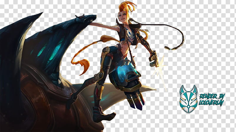 Odyssey Jinx Render, woman game character transparent background PNG clipart