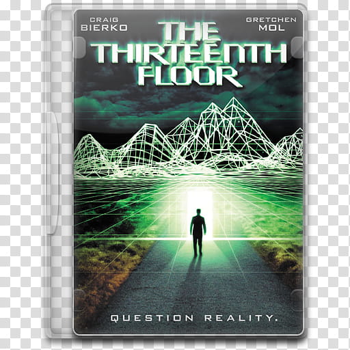 Movie Icon Mega , The Thirteenth Floor, The Thirteenth Floor movie cover transparent background PNG clipart