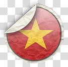 world flags, Vietnam icon transparent background PNG clipart