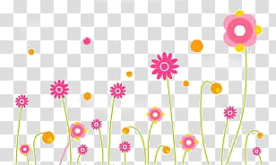 Flores, pink flowers illustration transparent background PNG clipart