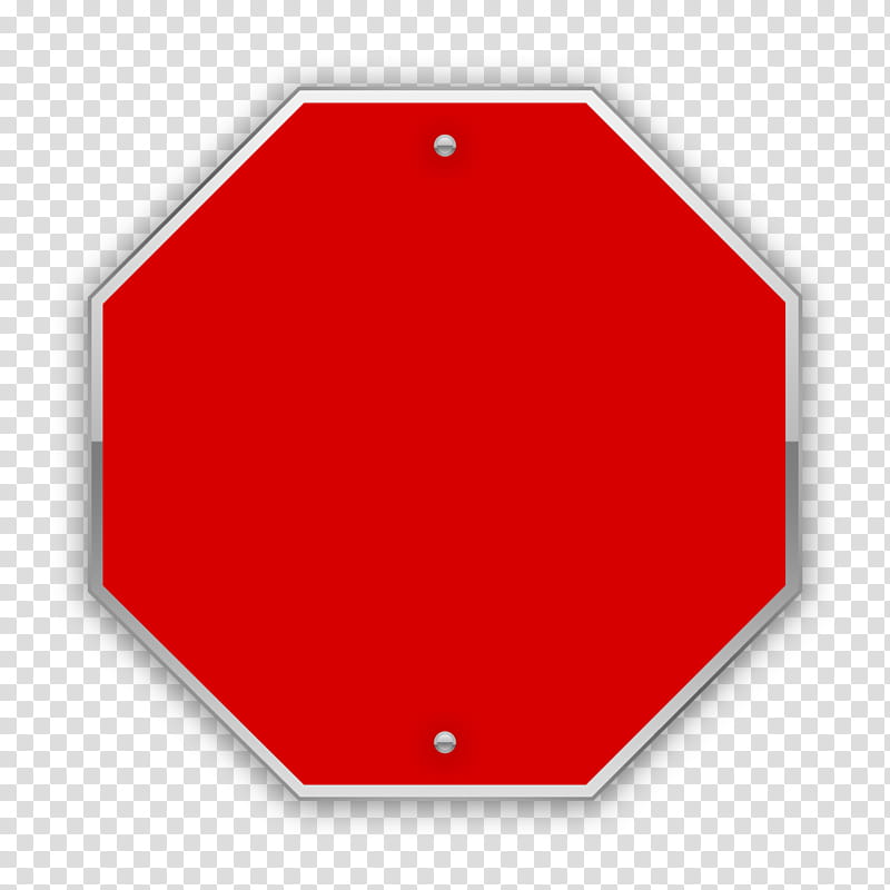 Sign s, red Stop road signage art transparent background PNG clipart