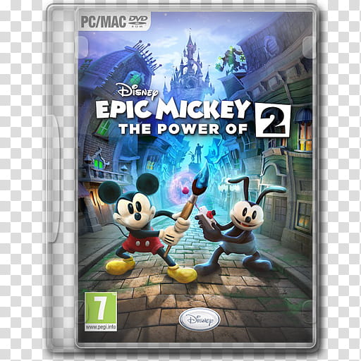 Game Icons , Epic Mickey  The Power of Two transparent background PNG clipart