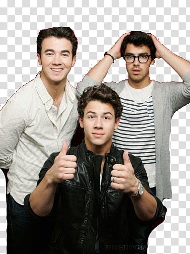 Jonas Brothers transparent background PNG clipart