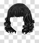 Bases Y Ropa de Sucrette Actualizado, short curly black hair transparent background PNG clipart
