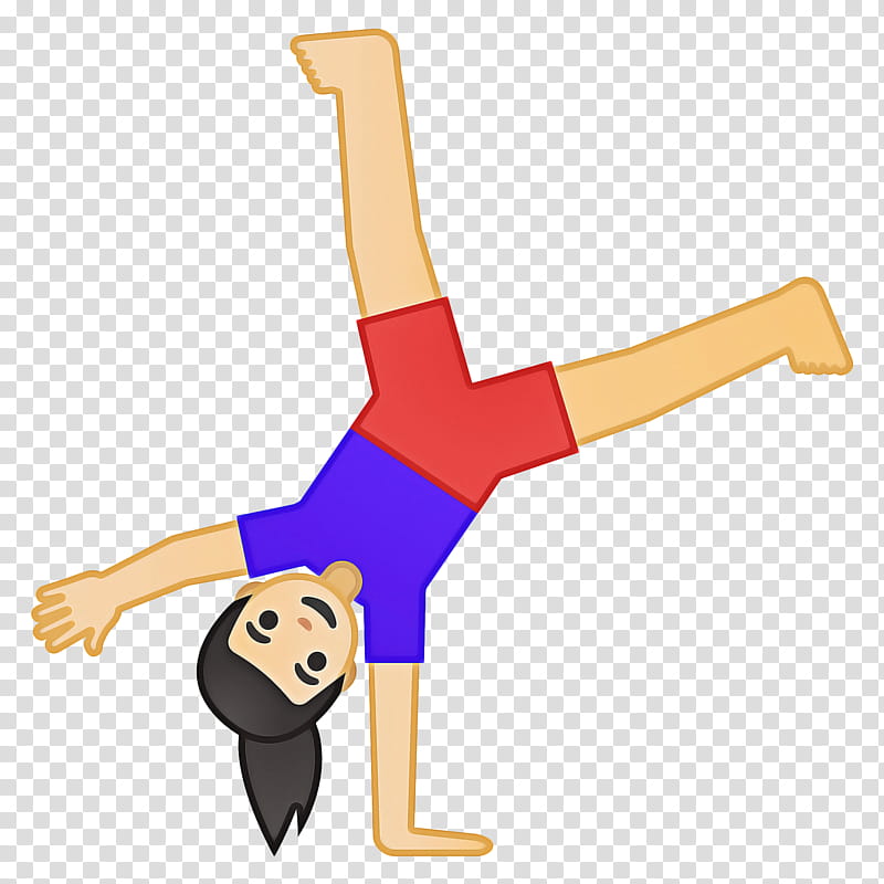 Fitness, Finger, Yellow, Line, Artistic Gymnastics, Cartoon, Tumbling Gymnastics, Acrobatics transparent background PNG clipart