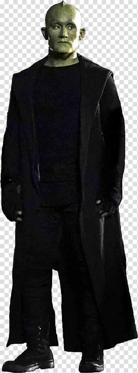 Marvel Inhumans Triton, man wearing black jacket and pants transparent background PNG clipart