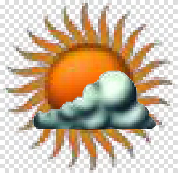 The REALLY BIG Weather Icon Collection, Partly Cloudy Day transparent background PNG clipart