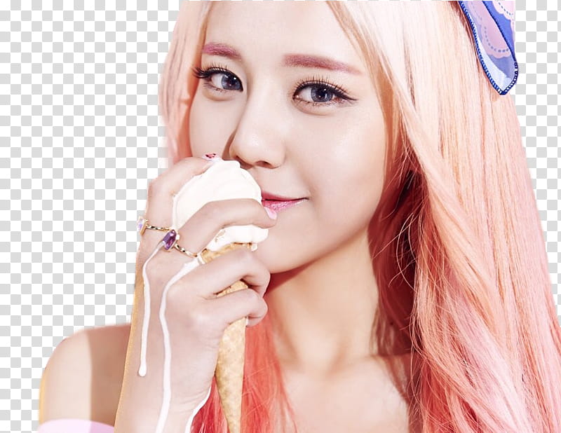 AOA/AOA Cream Hyejeong Render transparent background PNG clipart