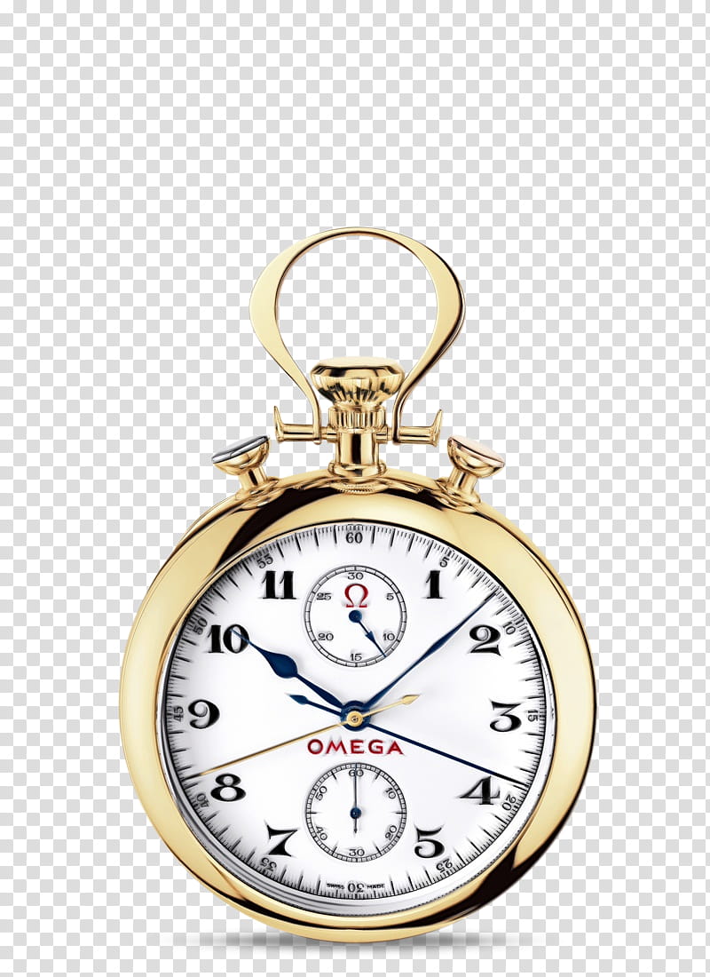 Cartoon Clock, Omega SA, Watch, Pocket Watch, Chronograph, Movement, Omega Seamaster Aqua Terra, Antique transparent background PNG clipart