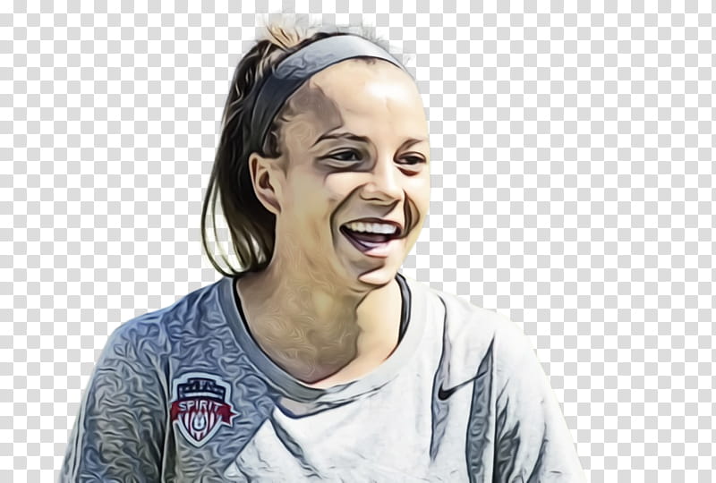 American Football, Mallory Pugh, American Soccer Player, Woman, Sport, Microphone, Smile, Laughter transparent background PNG clipart