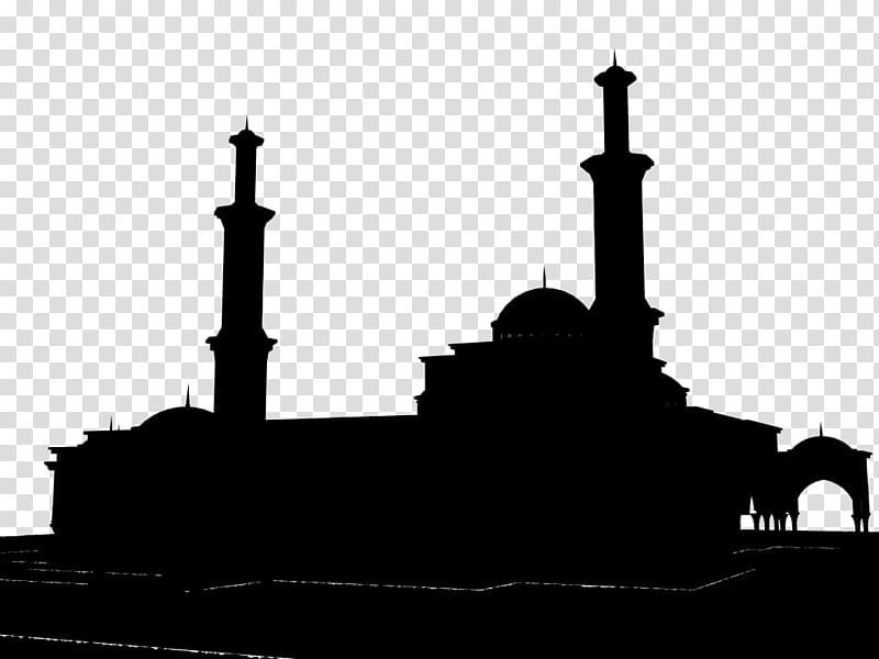 Silhouette City, Black White M, Steeple, Spire Inc, Landmark, Place Of Worship, Mosque, Architecture transparent background PNG clipart