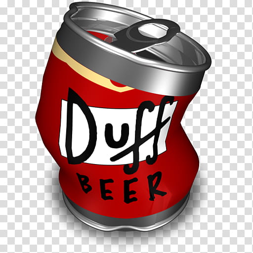 All my s, Duff Beer can transparent background PNG clipart