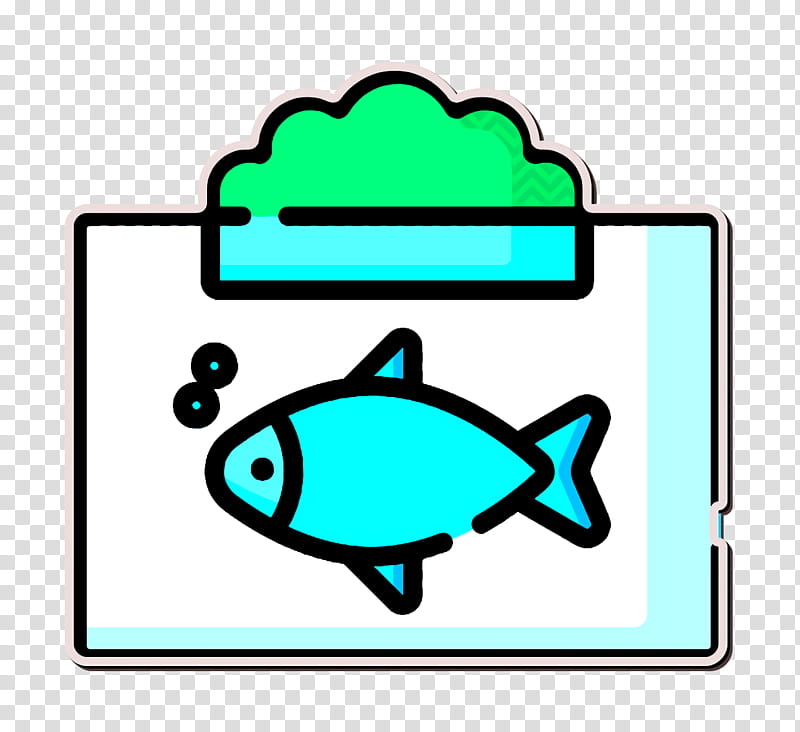 Climate Change icon Ocean icon Ecosystem icon, Fish, Turquoise, Aqua, Line transparent background PNG clipart