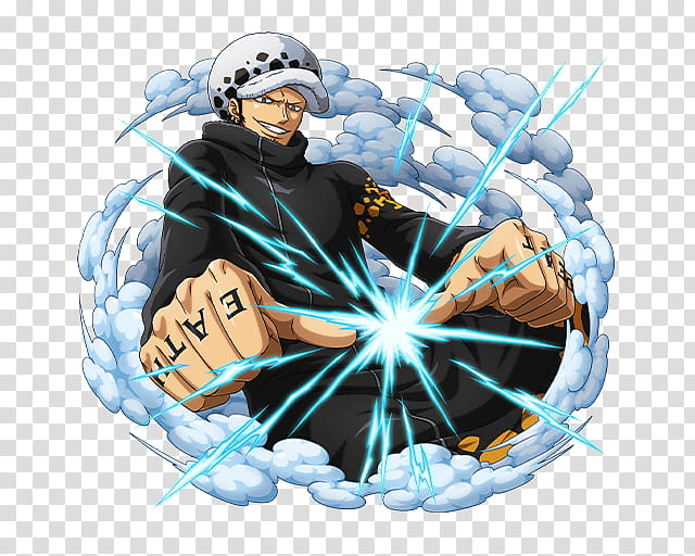 Trafalgar D Water Law the Surgeon of Death, male illustration transparent background PNG clipart
