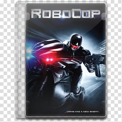 Movie Icon Mega , RoboCop, RoboCop disc case transparent background PNG clipart