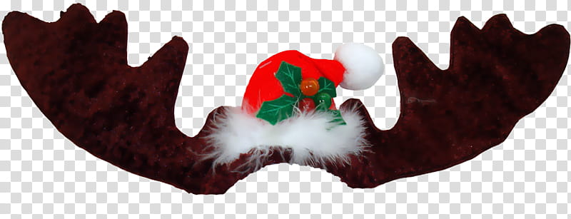 Christmas s, brown moose Alice band transparent background PNG clipart