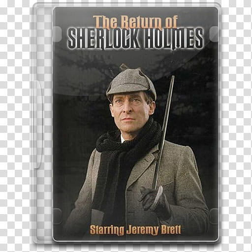 TV Show Icon Mega , The Return of Sherlock Holmes, The Return of Sherlock Holmes case transparent background PNG clipart