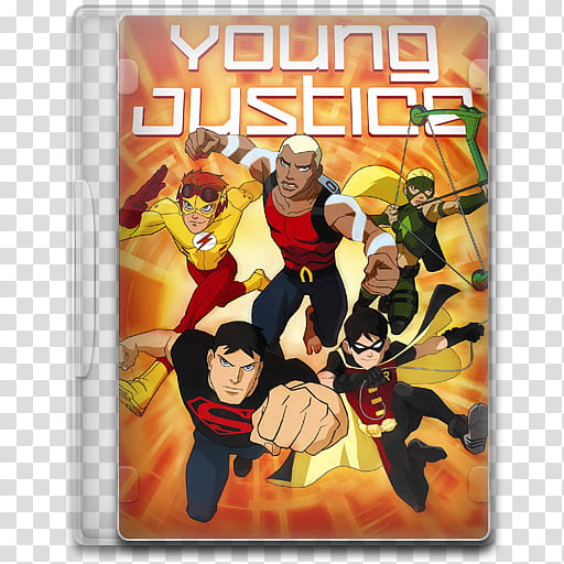 TV Show Icon Mega , Young Justice, Young Justice poster transparent background PNG clipart