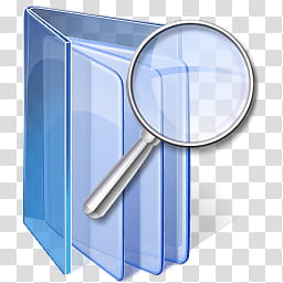 Blue Vista Icons Windows , Searches, search icon folder transparent background PNG clipart