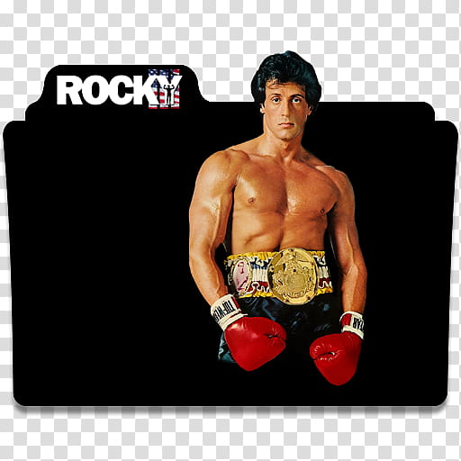 Rocky Collection Folder Icon, Rocky III () transparent background PNG clipart