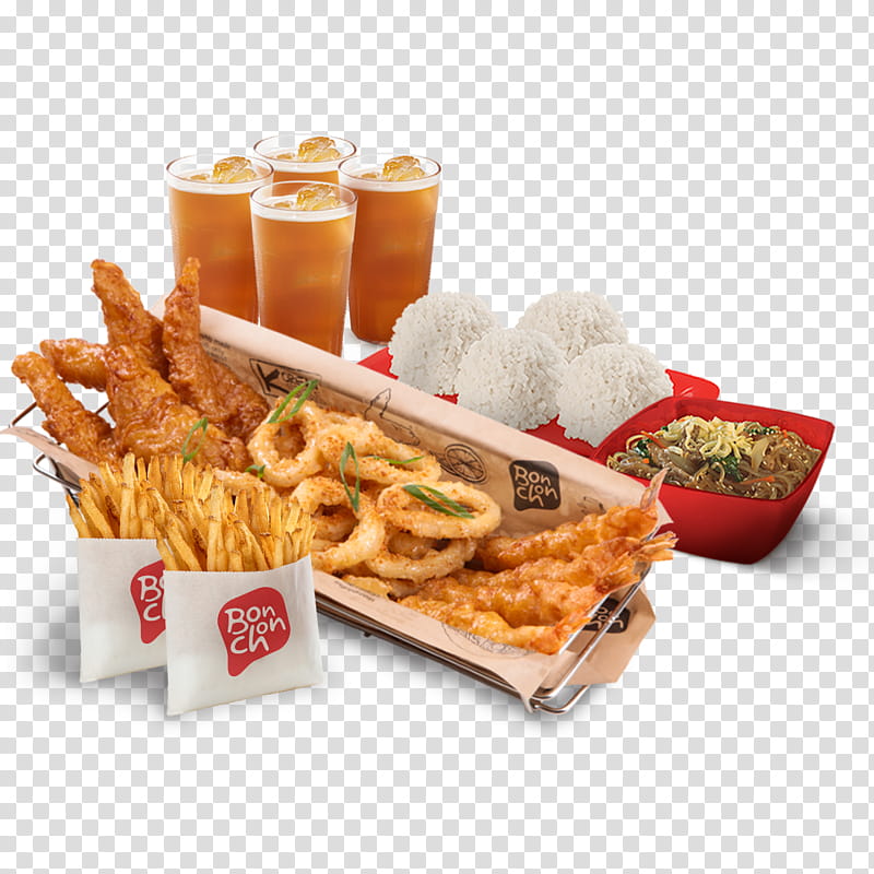 Junk Food, French Fries, Bonchon Chicken, Korean Cuisine, Seafood, Menu, Meal, Soup transparent background PNG clipart