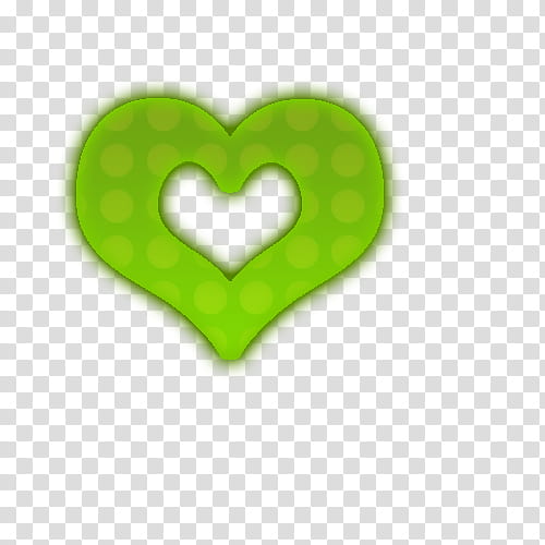 RECURSOS, green heart illustration transparent background PNG clipart