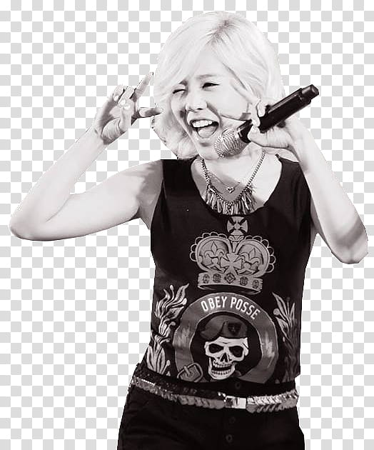 SNSD Sunny concert transparent background PNG clipart