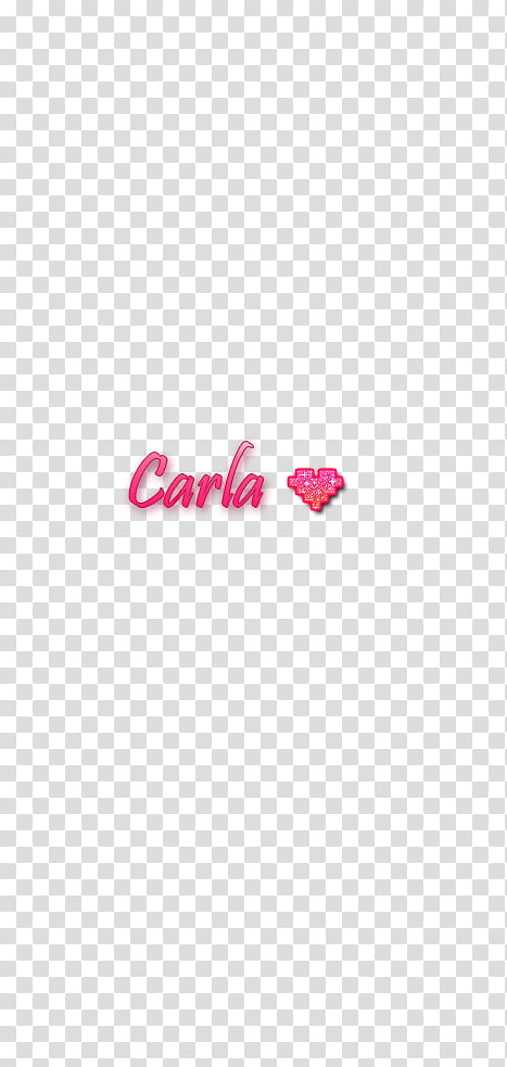 Texto para Carla transparent background PNG clipart