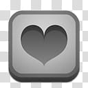 Gray Buttons, Love transparent background PNG clipart