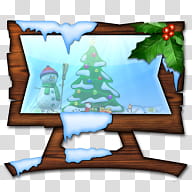 My Xmas , My Xmas computeur b  icon transparent background PNG clipart