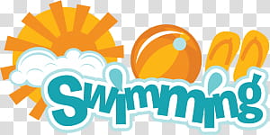 Summer , swimming transparent background PNG clipart