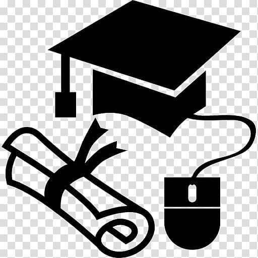 Graduation, Education
, Decorative Corners, Graduation Ceremony, Black, Black And White
, Line, Headgear transparent background PNG clipart