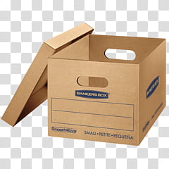 , brown cardboard box transparent background PNG clipart