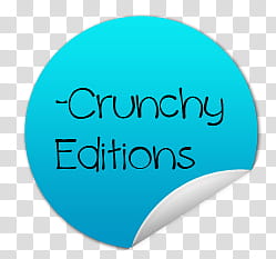 Crunchy Editions Version  transparent background PNG clipart