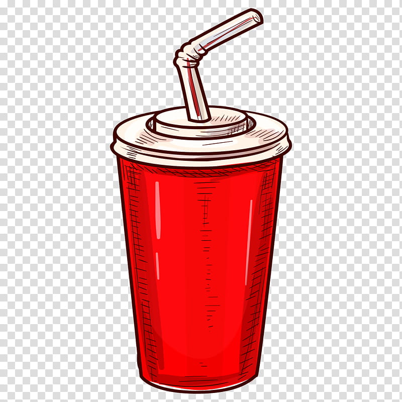 Fizzy Drinks Drinkware, Cola, Food, Cartoon, Cup, Lid transparent background PNG clipart