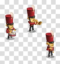 marching band, nutcracker toys transparent background PNG clipart