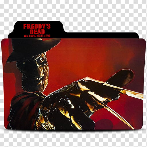 Freddy Dead The Final Nightmare Folder Icon, Freddy's Dead The Final Nightmare transparent background PNG clipart