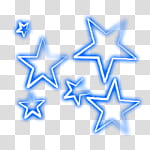 Stars, blue stars illustration transparent background PNG clipart