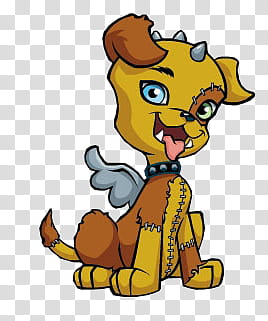 Monster High, brown dog illustration transparent background PNG clipart