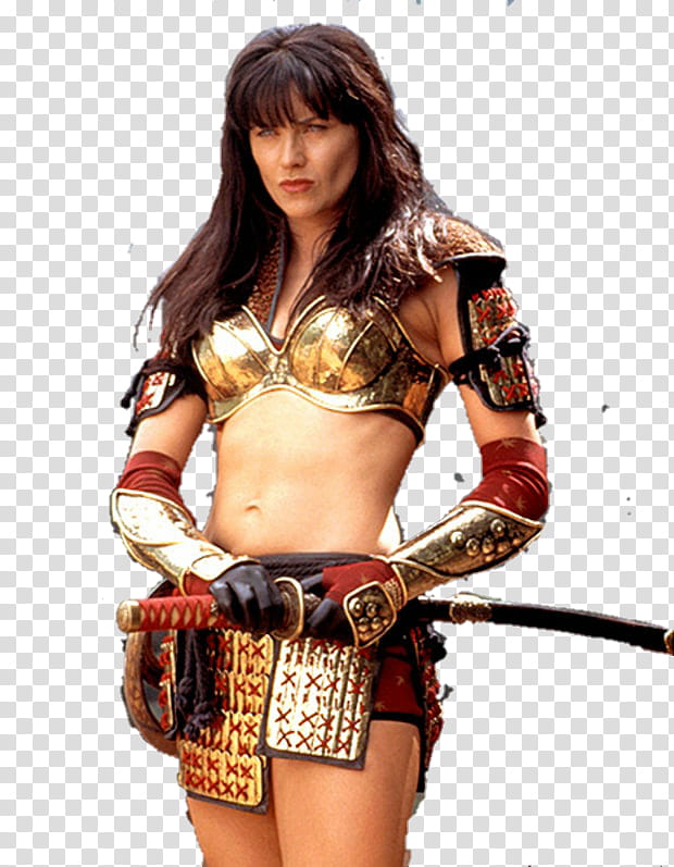 Xena The Princess Warrior Render transparent background PNG clipart