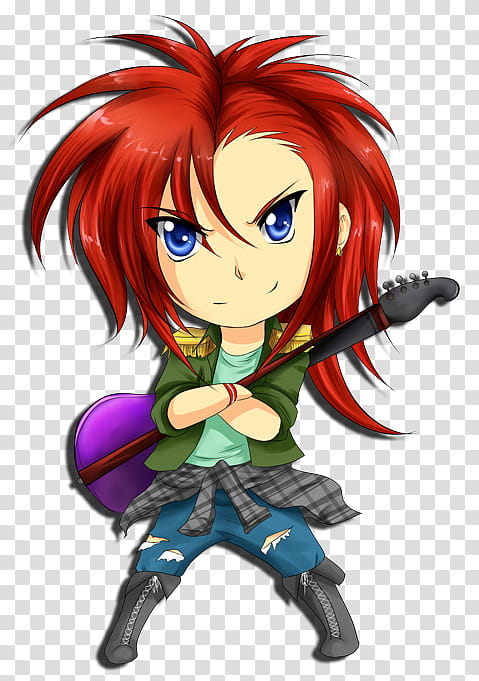 Damian Chibi transparent background PNG clipart