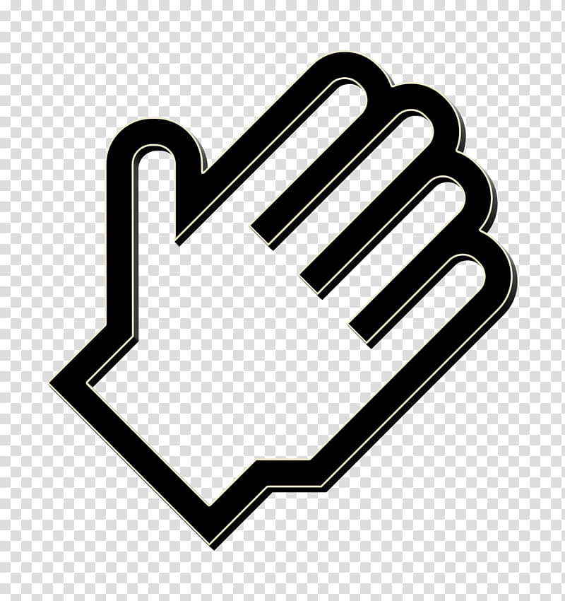 Rubber gloves icon Plastic Surgery icon Glove icon, Logo, Hand, Line, Finger, Gesture, Symbol transparent background PNG clipart