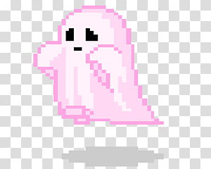 Ghost Pixel art GIF , cute pixel transparent background PNG clipart