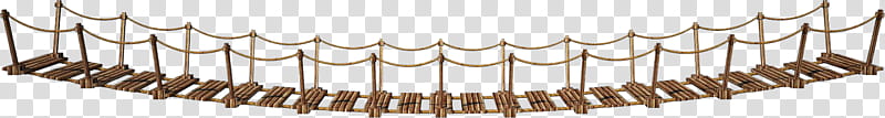 Wooden Bridge  A Suspension Bridge  A, brown hanging bridge artwork transparent background PNG clipart