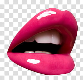 Dudak, pink lipstick on lips transparent background PNG clipart