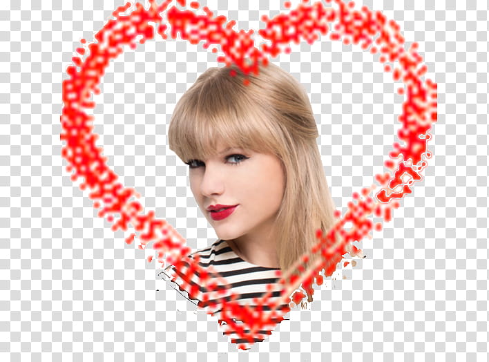 Taylor Swift Heart  transparent background PNG clipart