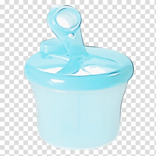 turquoise aqua ice cream maker plastic turquoise, Watercolor, Paint, Wet Ink transparent background PNG clipart