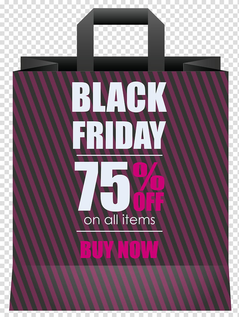 Black Friday Shopping Bag, Handbag, Logo, Rectangle, Red, Pink, Text, Magenta transparent background PNG clipart